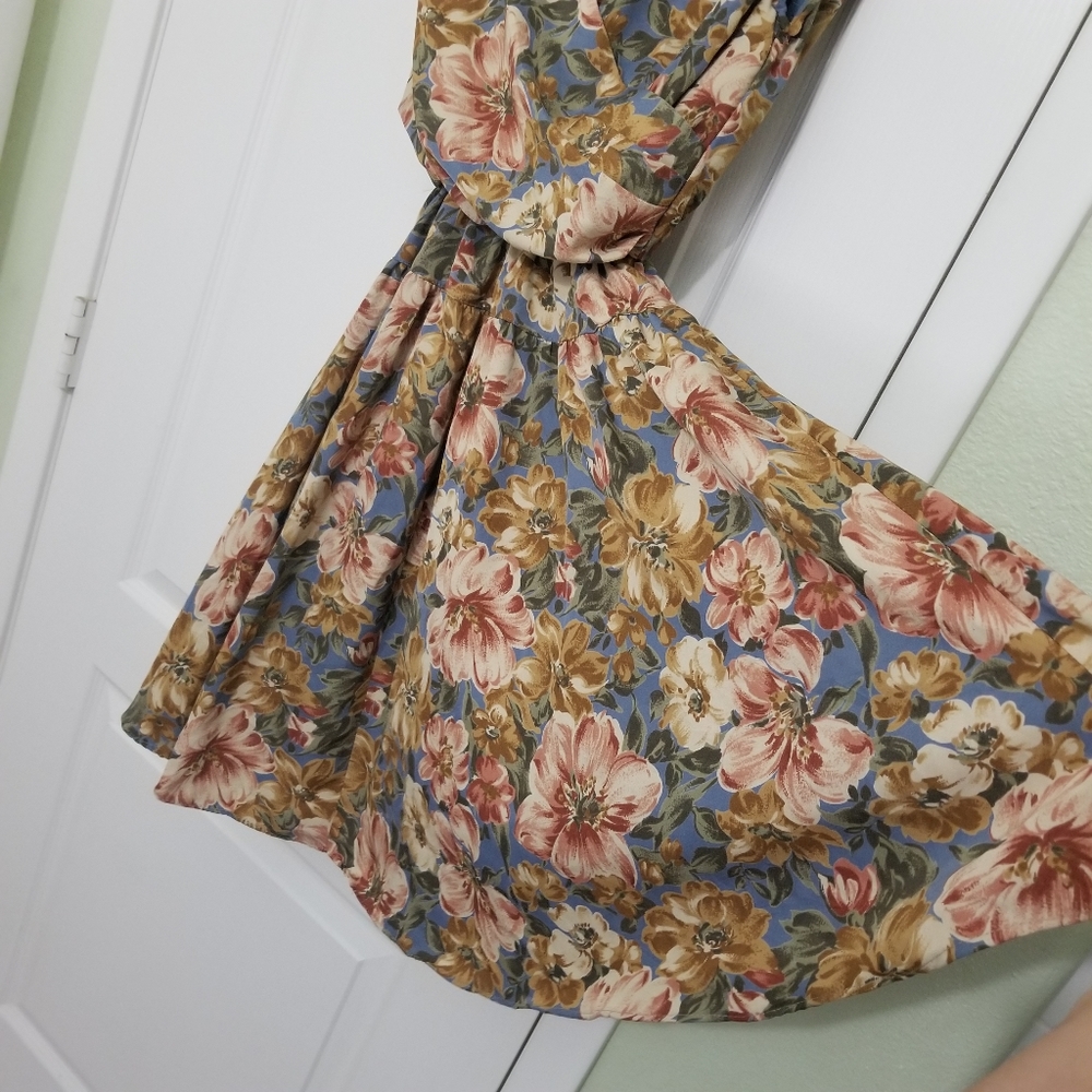Vintage floral dress
